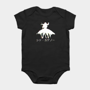 TEIS6 Glitch Shadow sama White Silhouette Characters with Cid Kagenou Kanji for Cosplay from The Eminence in Shadow Season 2 New Isekai Reincarnation Anime / Light Novel August 08 2023 Animangapoi Baby Bodysuit